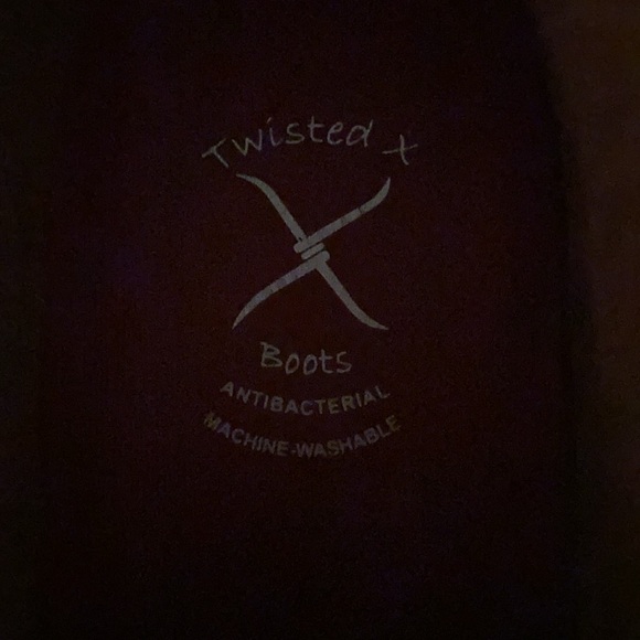 NWT Twisted X Steppin’ Out Leather Cognac Lace Up Western Bootie Size 8B - Picture 11 of 12